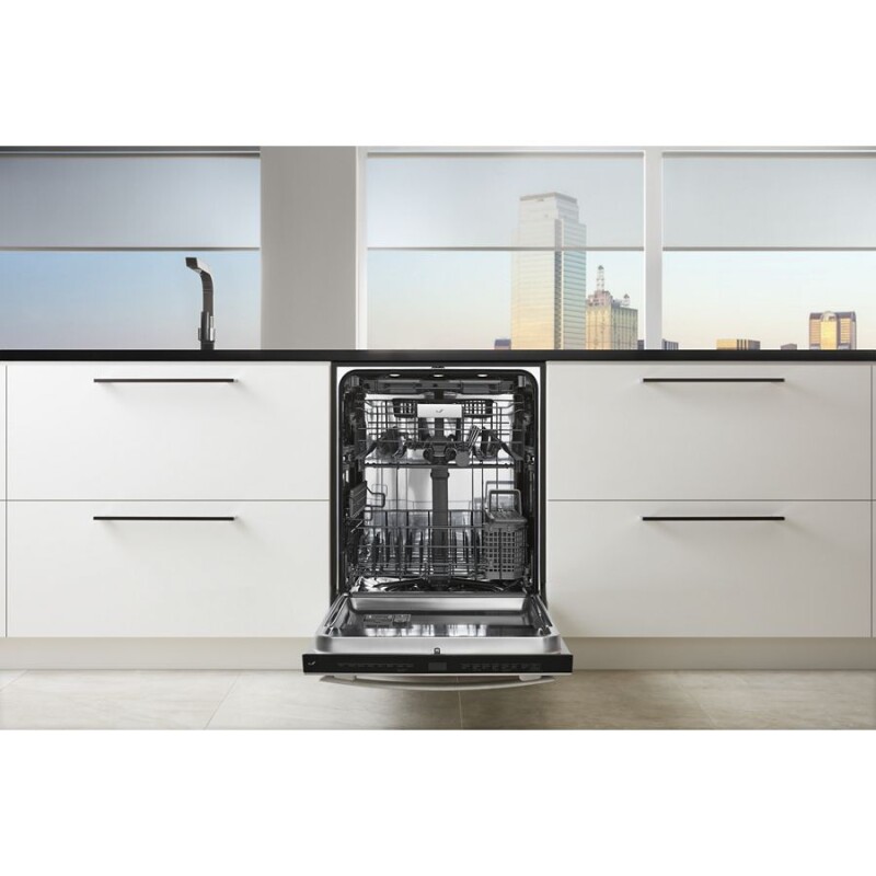 JennAir Euro-Style 24” Built-In TriFecta Dishwasher, 38dBA Stainless Steel JDTSS246GS Picture 1
