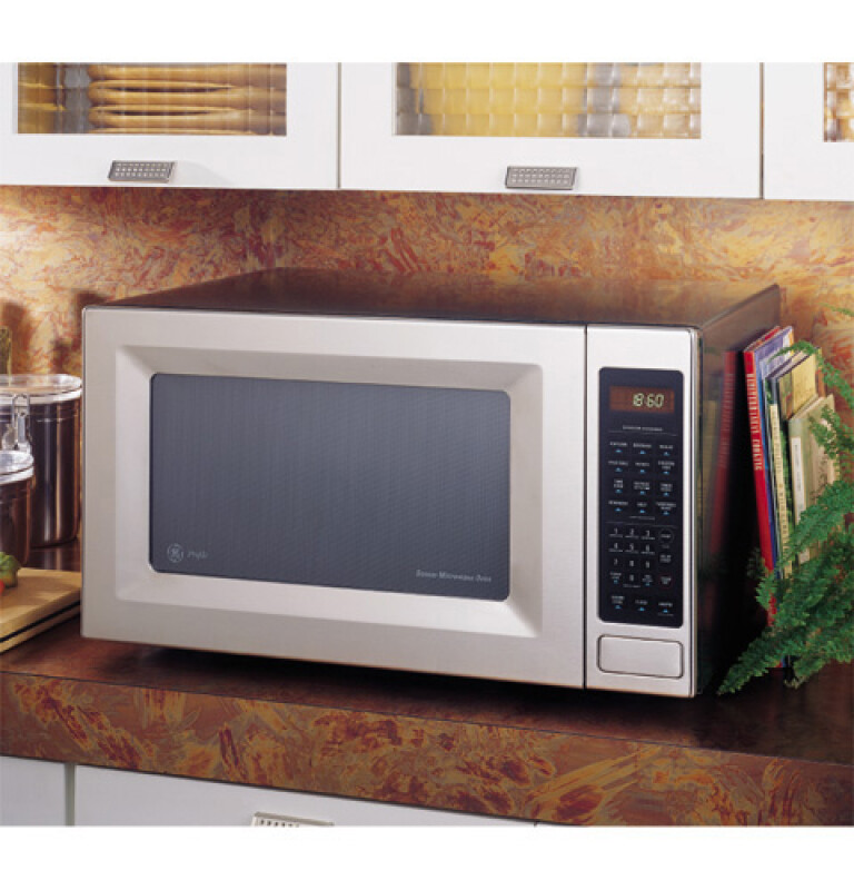 GE Profile Countertop Microwave Oven Stainless Steel JE1860SB Picture 1
