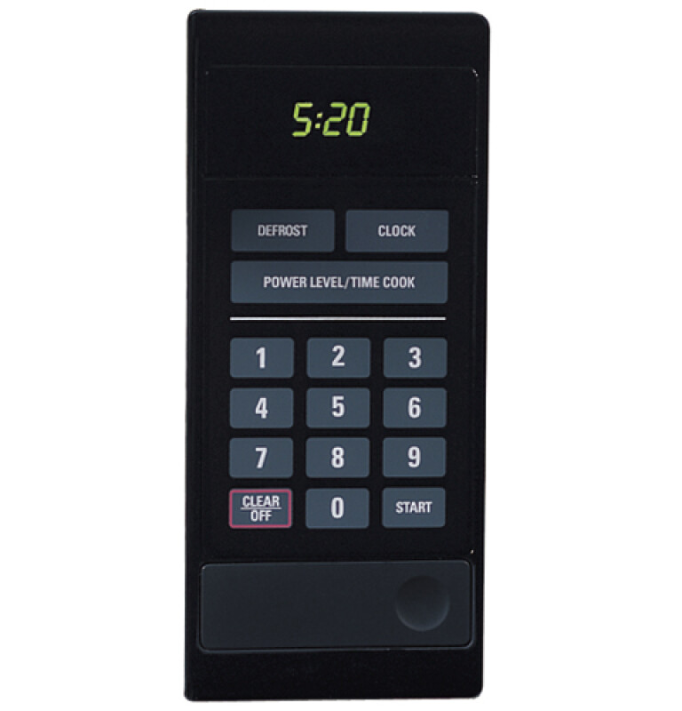 0.5 Cu. Ft. Capacity, 600 Watt Countertop Microwave Oven JE520WC, product image 2 of 2