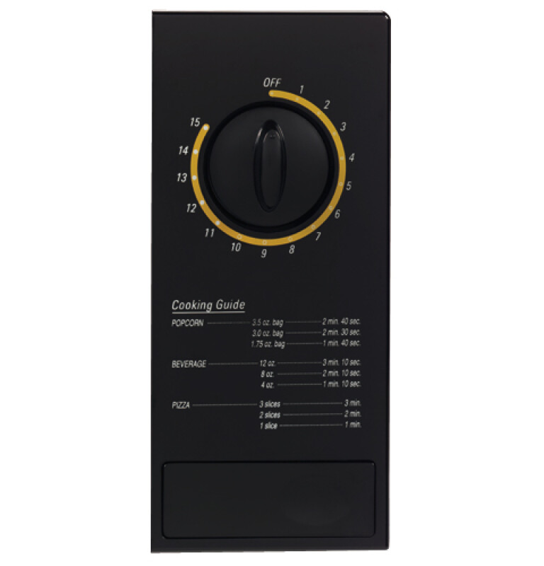 0.6 Cu. Ft. Capacity Countertop Microwave Oven JE610BF, product image 2 of 2
