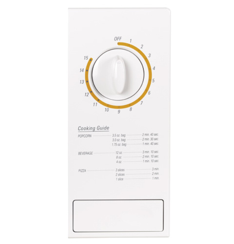 0.6 Cu. Ft. Capacity Countertop Microwave Oven JE610WF, product image 2 of 2