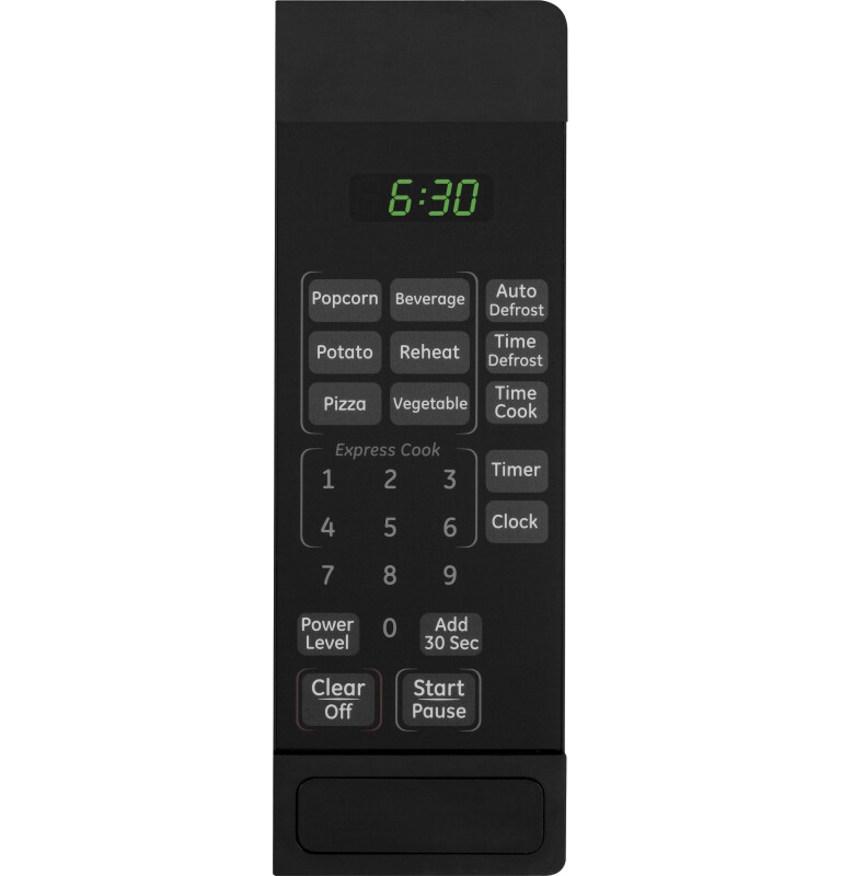 0.7 Cu. Ft. Capacity Countertop Microwave Oven JE740DRBB, product image 2 of 7