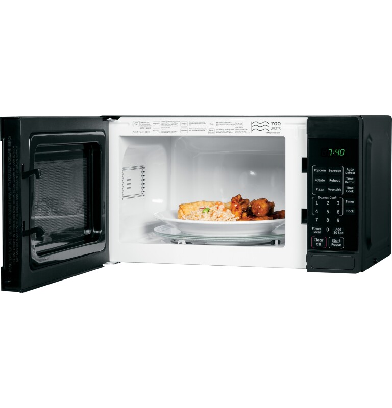 0.7 Cu. Ft. Capacity Countertop Microwave Oven JE740DRBB, product image 5 of 7