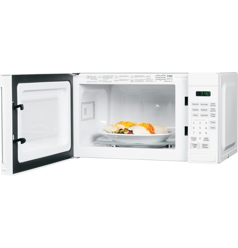 0.7 Cu. Ft. Capacity Countertop Microwave Oven JE740DRWW, product image 5 of 7