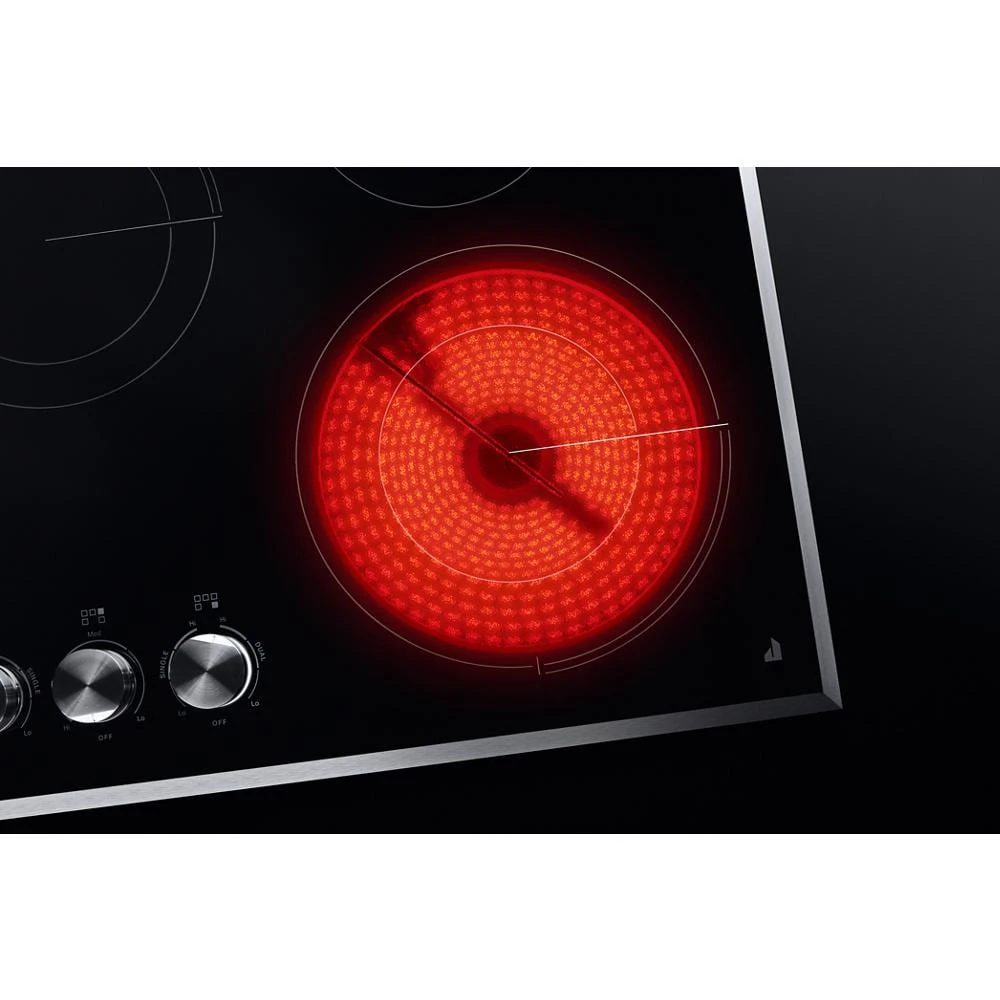 Oblivion Glass 30" Electric Radiant Cooktop JEC3430HB