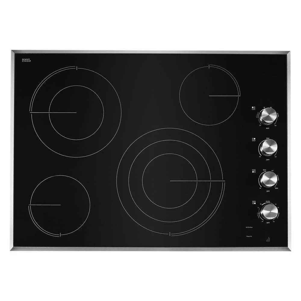 Oblivion Glass 30" Electric Radiant Cooktop JEC3430HB
