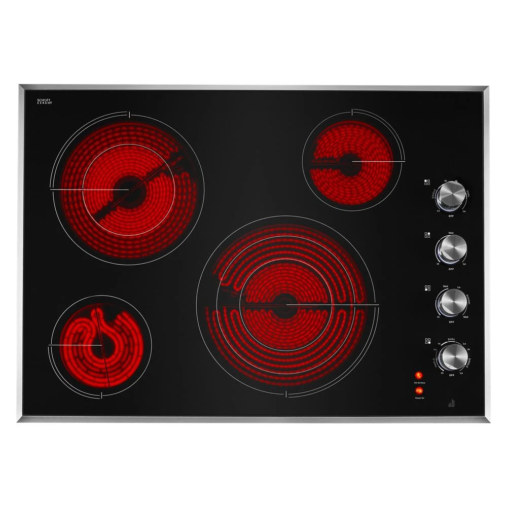 Lustre Stainless 30" Electric Radiant Cooktop JEC3430HS