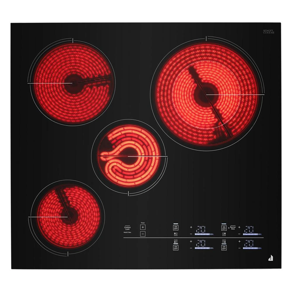 Oblivion 24" Electric Radiant Cooktop with Emotive Controls JEC4424KB