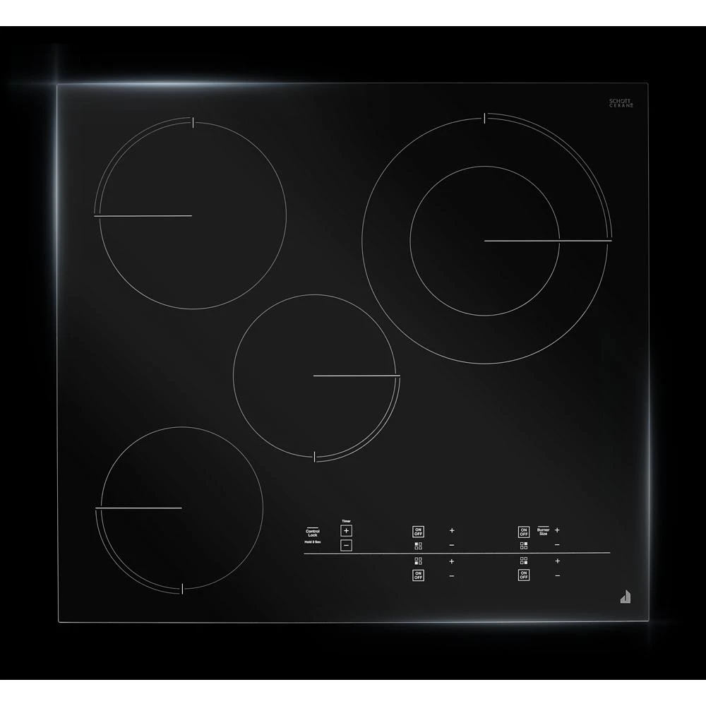 Oblivion 24" Electric Radiant Cooktop with Emotive Controls JEC4424KB