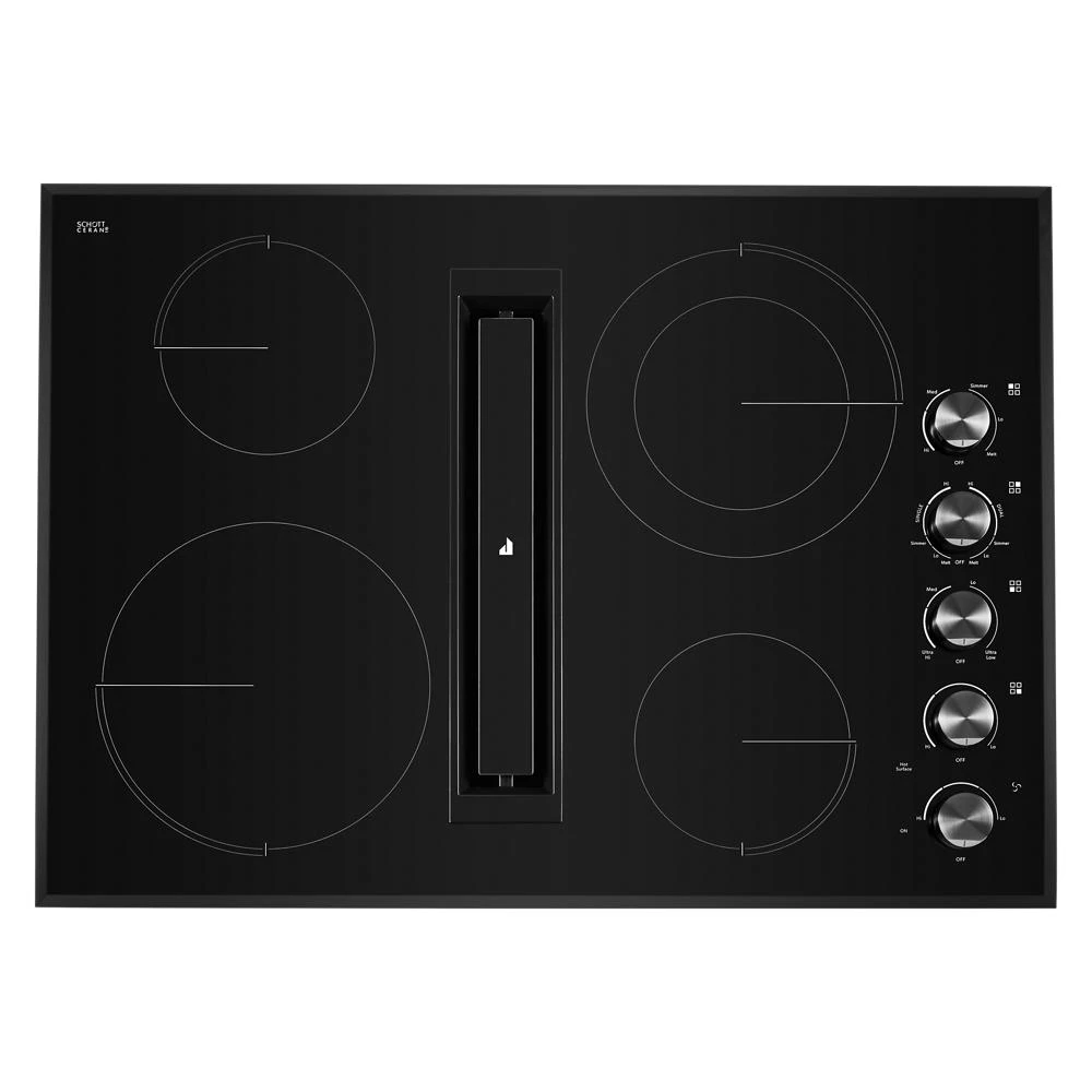 Euro-style 30" Jx3™ Electric Downdraft Cooktop JED3430GS