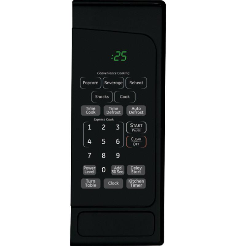 Spacemaker II 1.0 Cu. Ft. Microwave Oven JEM25DMBB, product image 2 of 4