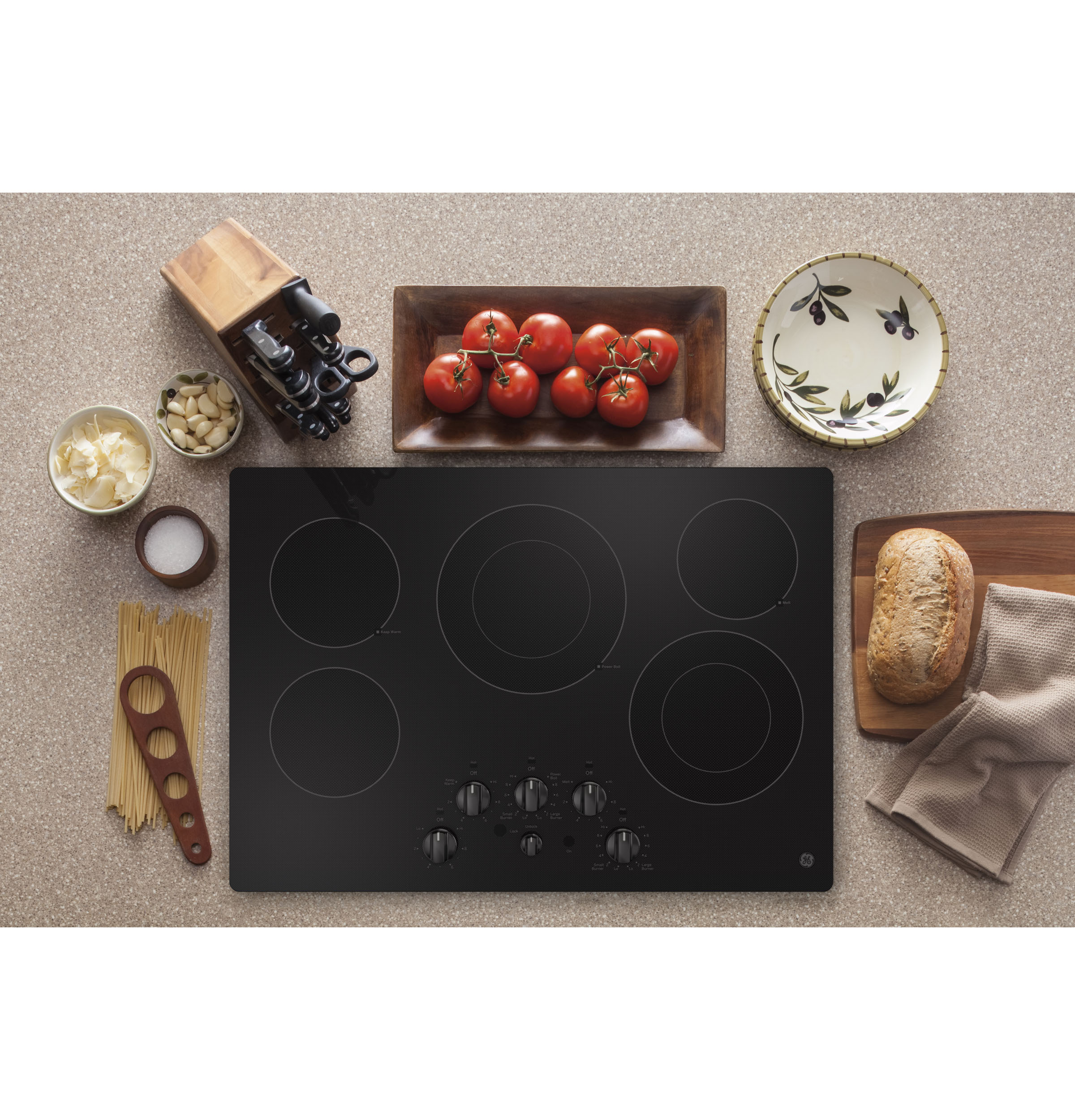 30" Built-In knob Control Electric Cooktop view 20