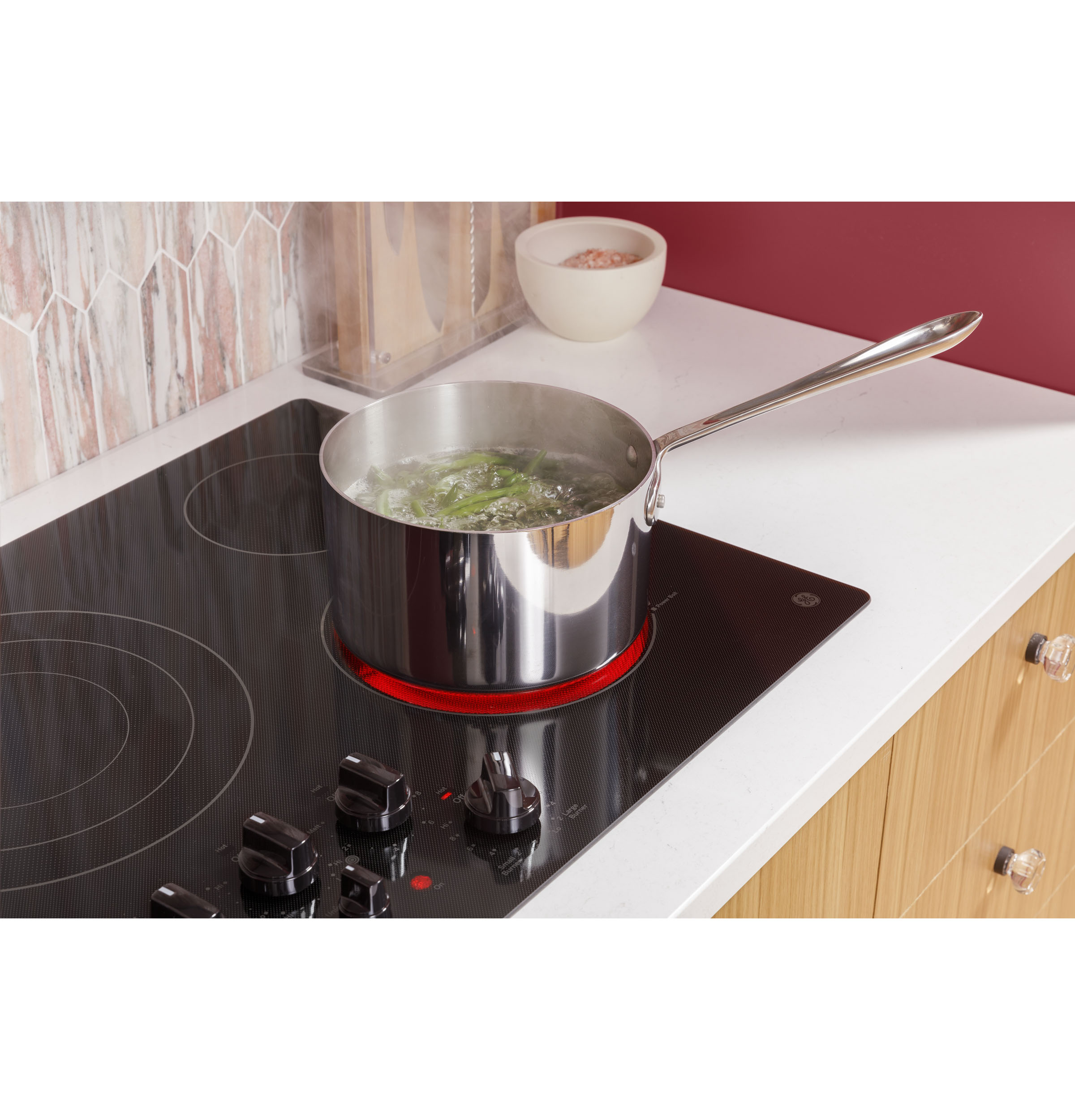 36" Built-In Knob Control Electric Cooktop view 19
