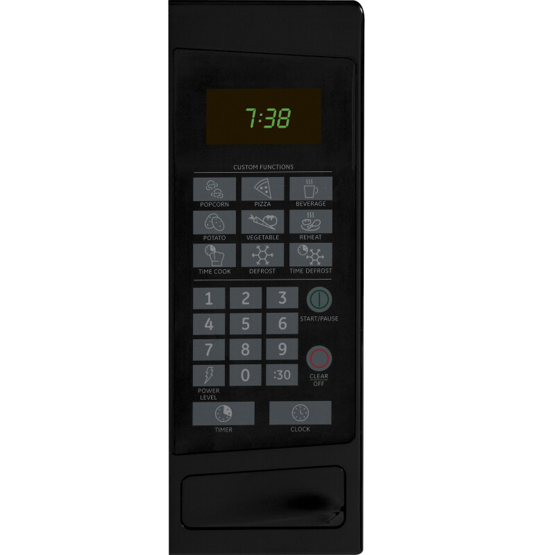 .7 Cu. Ft. Capacity Countertop Microwave Oven JES0738DPBB, product image 2 of 4