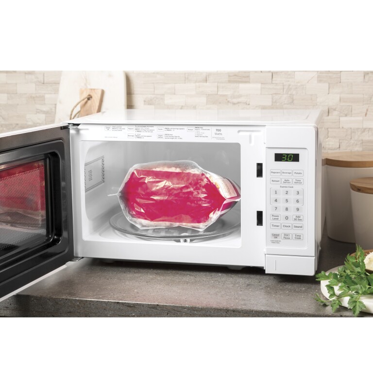 0.7 Cu. Ft. Capacity Countertop Microwave Oven JES1072DMWW