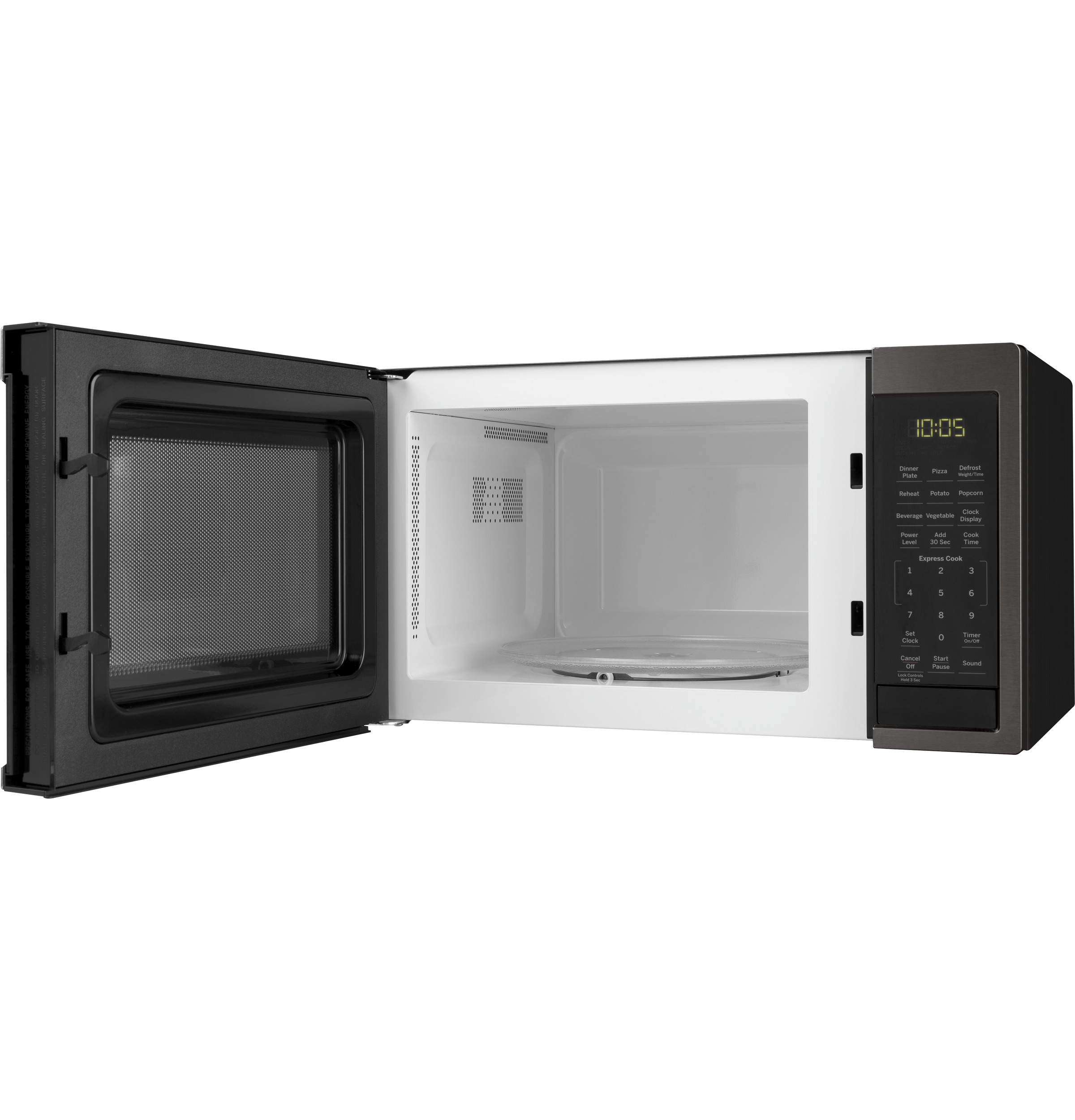 0.9 Cu. Ft. Capacity Countertop Microwave Oven JES1095BMTS, product image 3 of 7