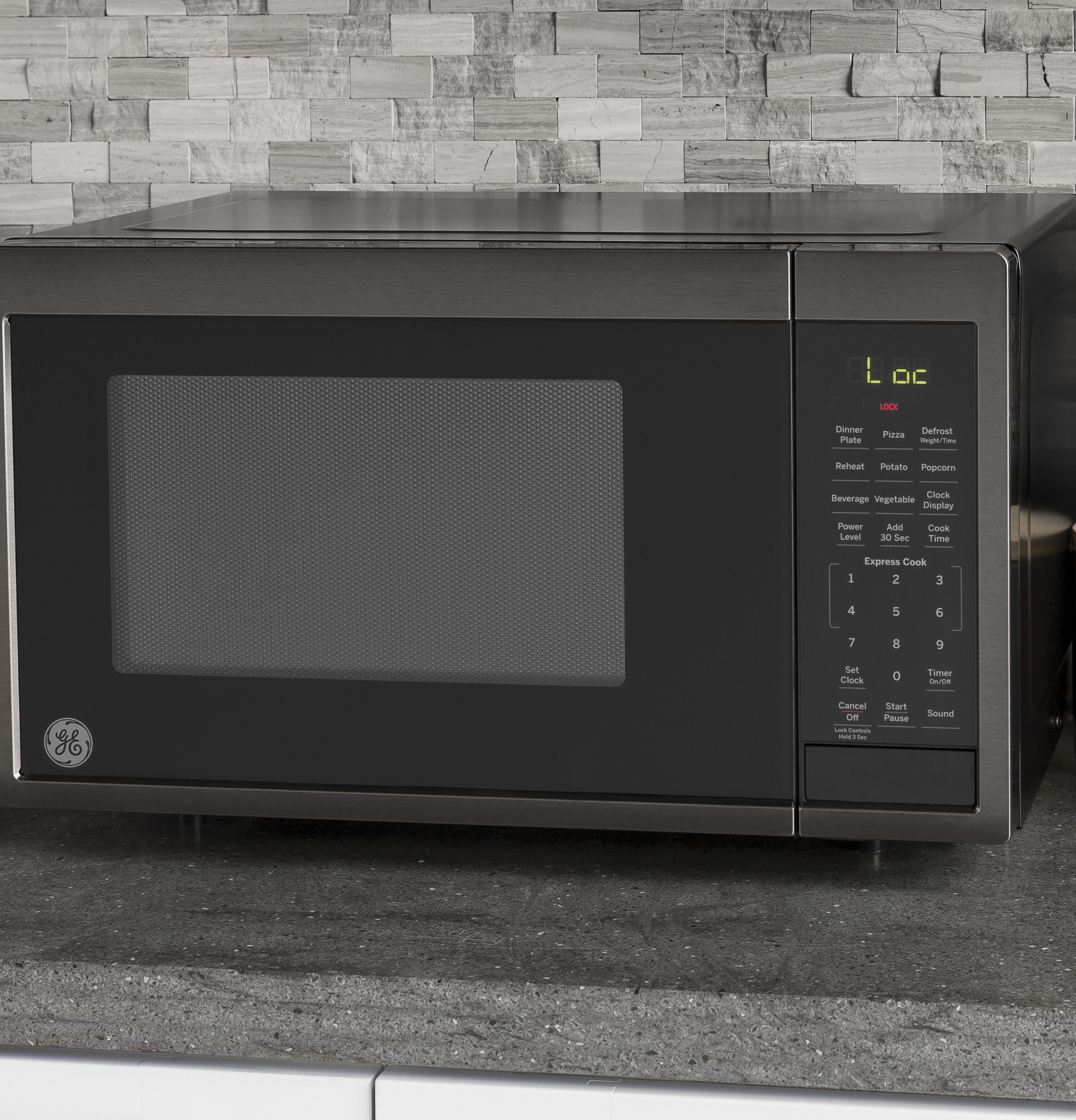 0.9 Cu. Ft. Capacity Countertop Microwave Oven JES1095BMTS, product image 5 of 7