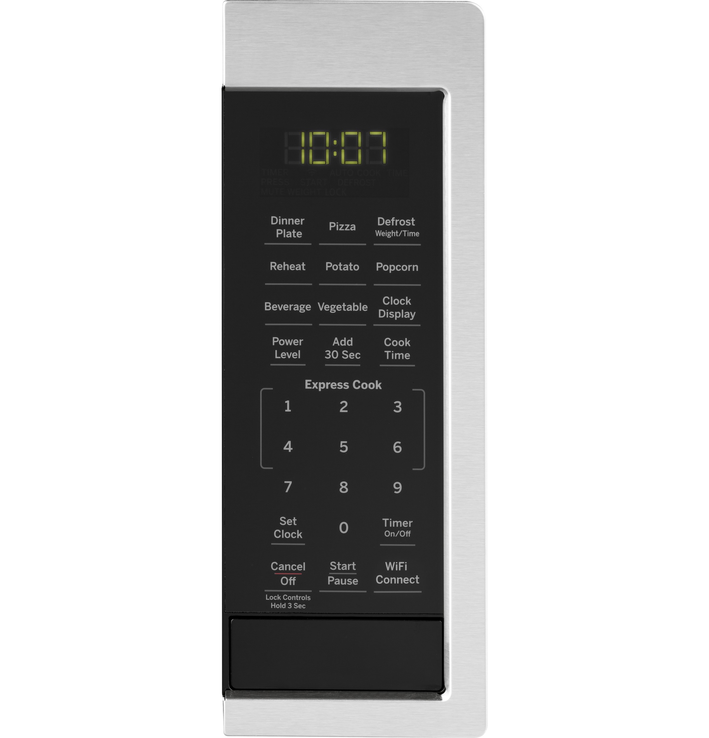 0.9 Cu. Ft. Capacity Smart Countertop Microwave Oven with Scan-To-Cook Technology JES1097SMSS