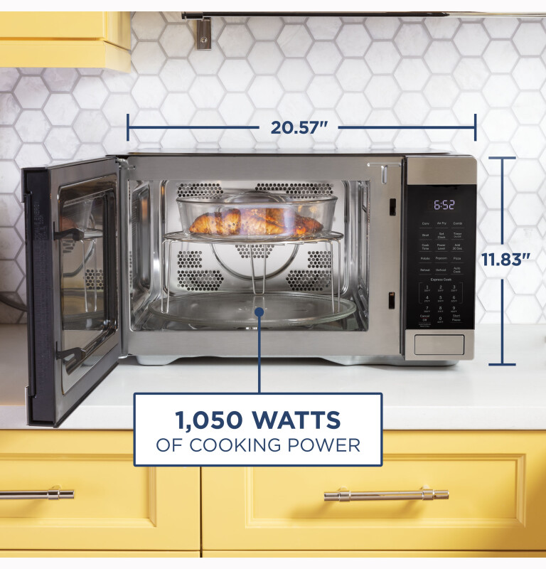 1,050 watts & 1.0 cu. ft.