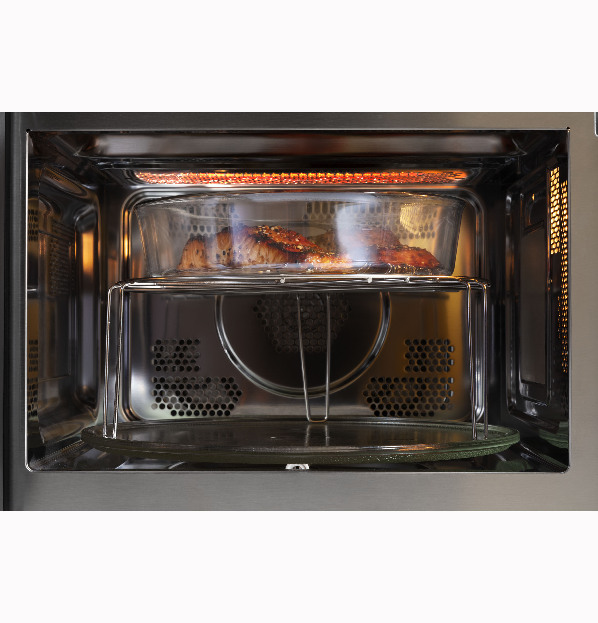 1.0 Cu. Ft. Capacity Countertop Convection Microwave Oven with Air Fry JES1109RRSS