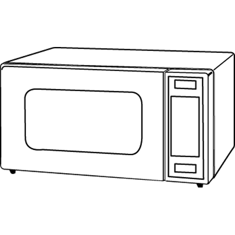 1.1 Cu. Ft. Countertop Microwave Oven view 3