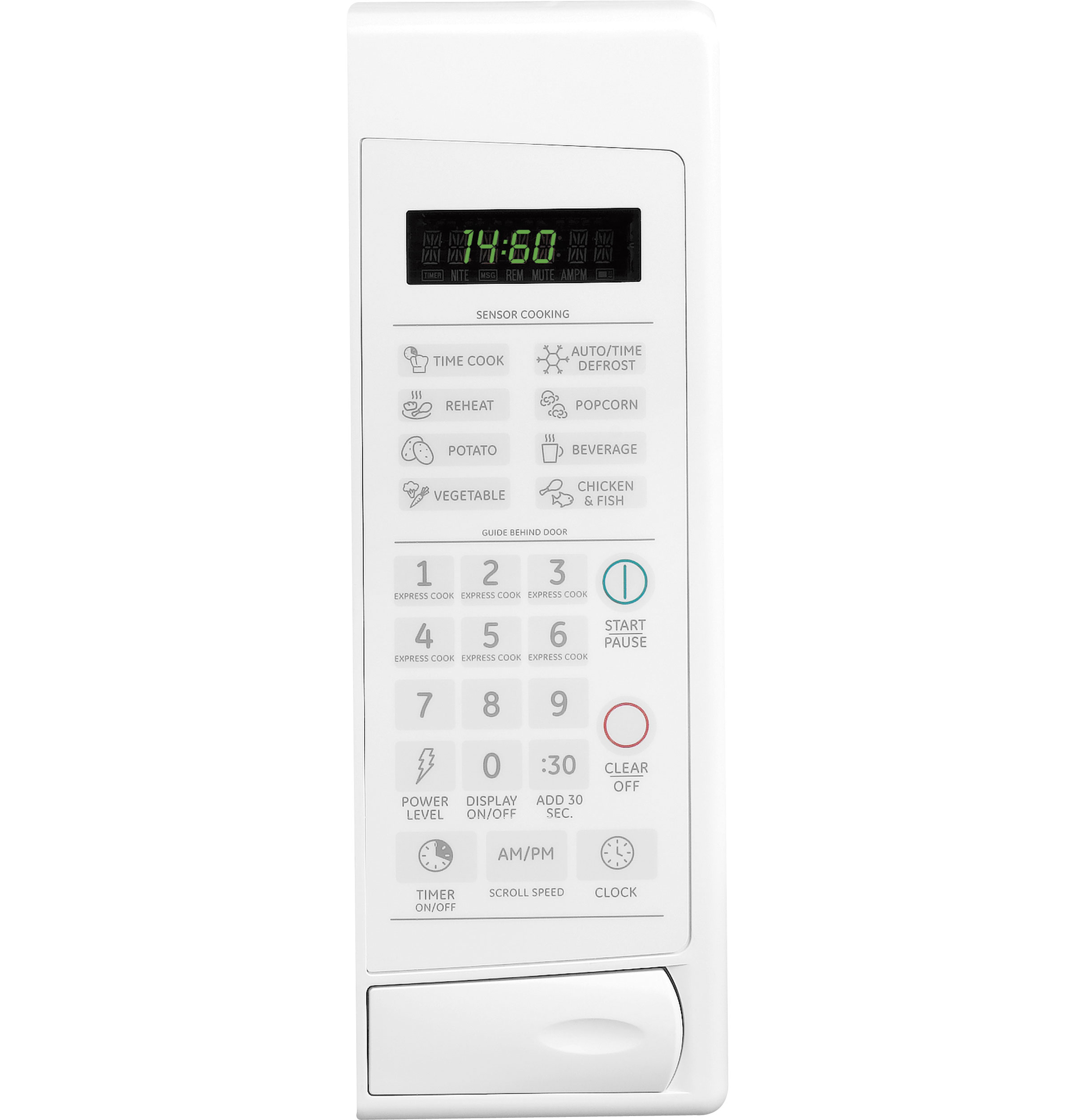 1.4 Cu. Ft. Countertop Microwave Oven JES1460DNWW, product image 3 of 5