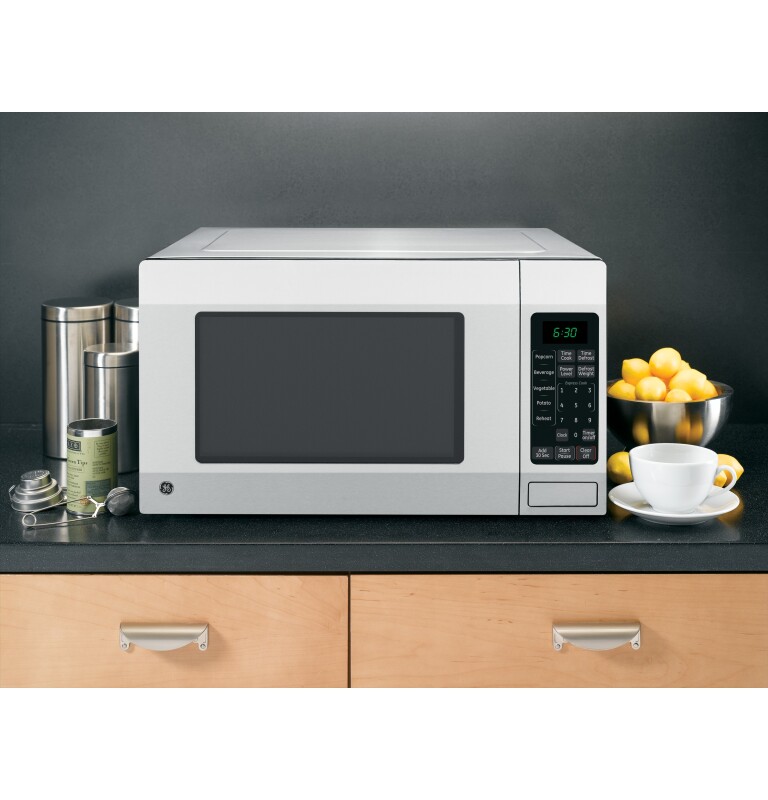 1.6 Cu. Ft. Countertop Microwave Oven JES1656SRSS, product image 4 of 7