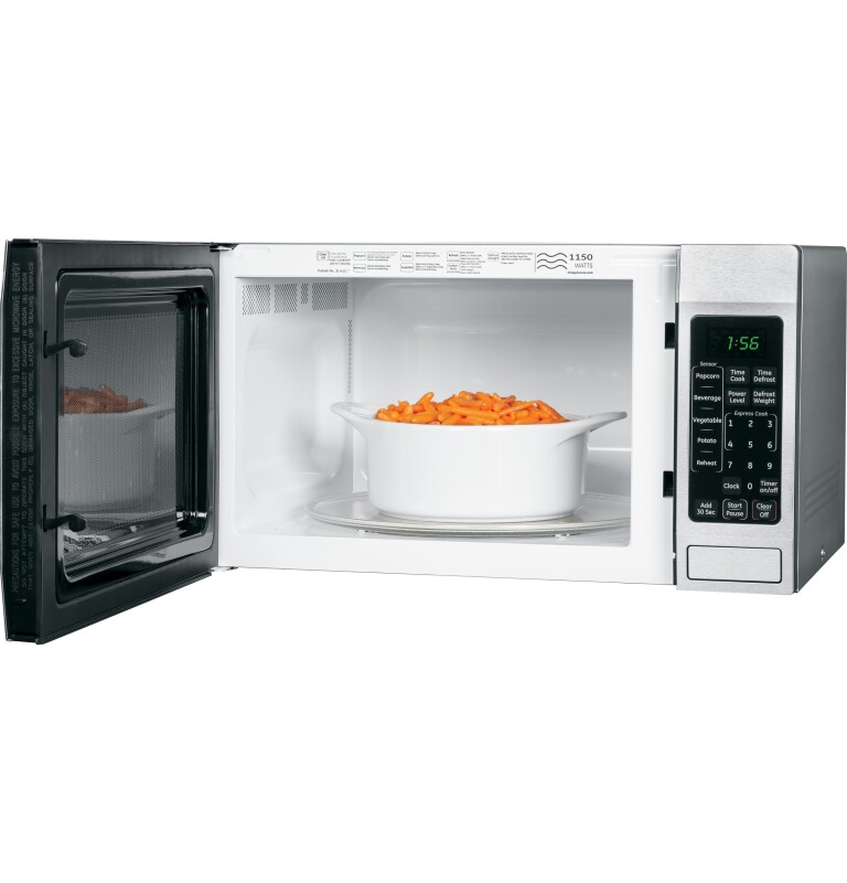 1.6 Cu. Ft. Countertop Microwave Oven JES1656SRSS, product image 5 of 7