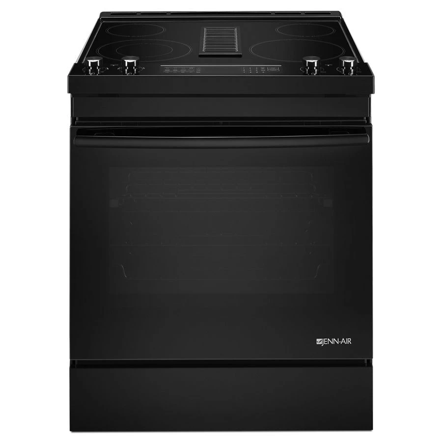 Floating Glass 30" Electric Downdraft Range JES1750FB