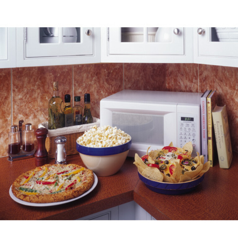 .8 Cu. Ft. Capacity Counter Top Microwave Oven JES831WB, product image 4 of 5