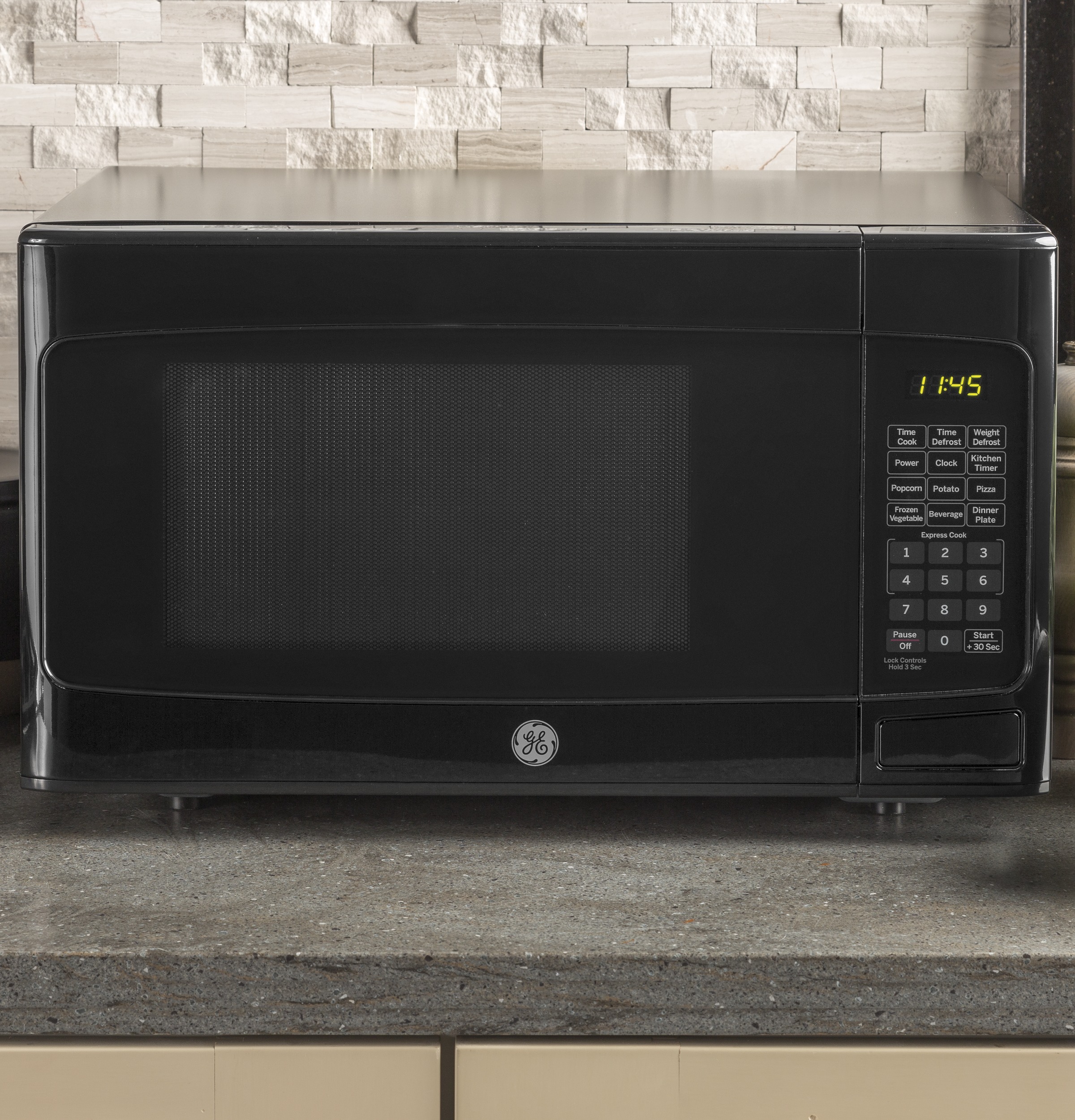 1.1 Cu. Ft. Capacity Countertop Microwave Oven JESP113DPBB, product image 3 of 7