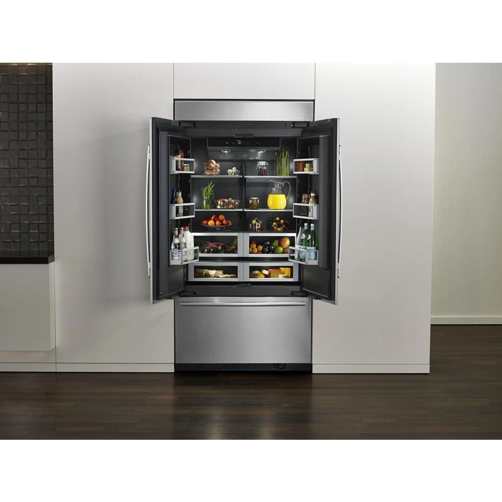 42" Panel-Ready Built-In French Door Refrigerator JF42NXFXDE