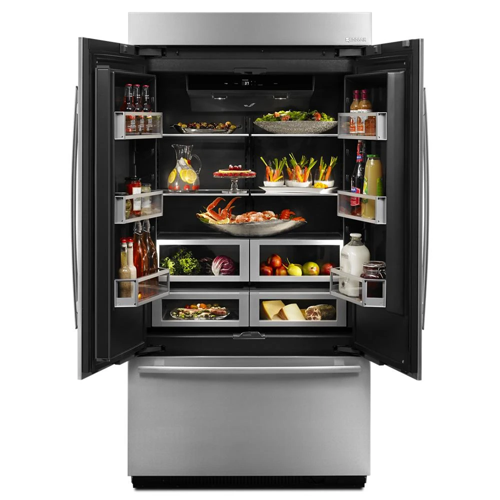 42" Panel-Ready Built-In French Door Refrigerator JF42NXFXDE