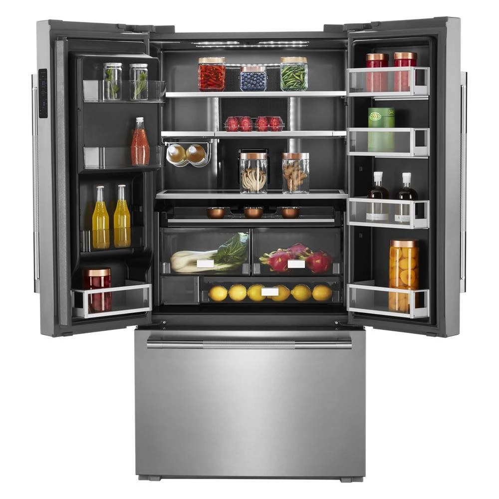72” Counter-Depth French Door Refrigerator with Obsidian Interior JFFCC72EHL