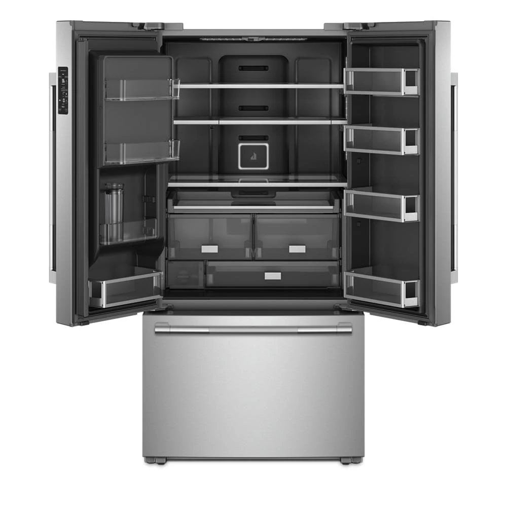 72” Counter-Depth French Door Refrigerator with Obsidian Interior JFFCC72EHL