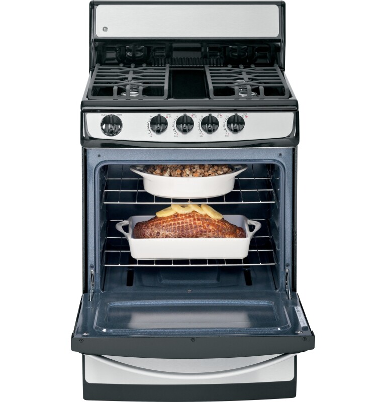 24" Standard Clean Free-Standing Gas Range JGAS02SENSS