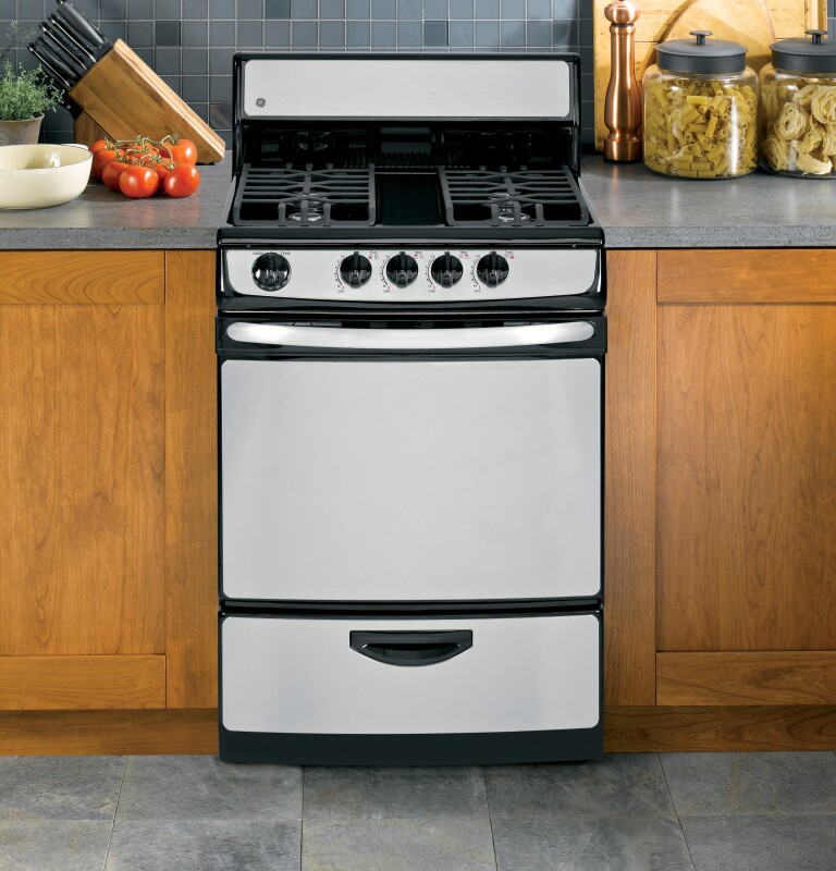 24" Standard Clean Free-Standing Gas Range JGAS02SENSS