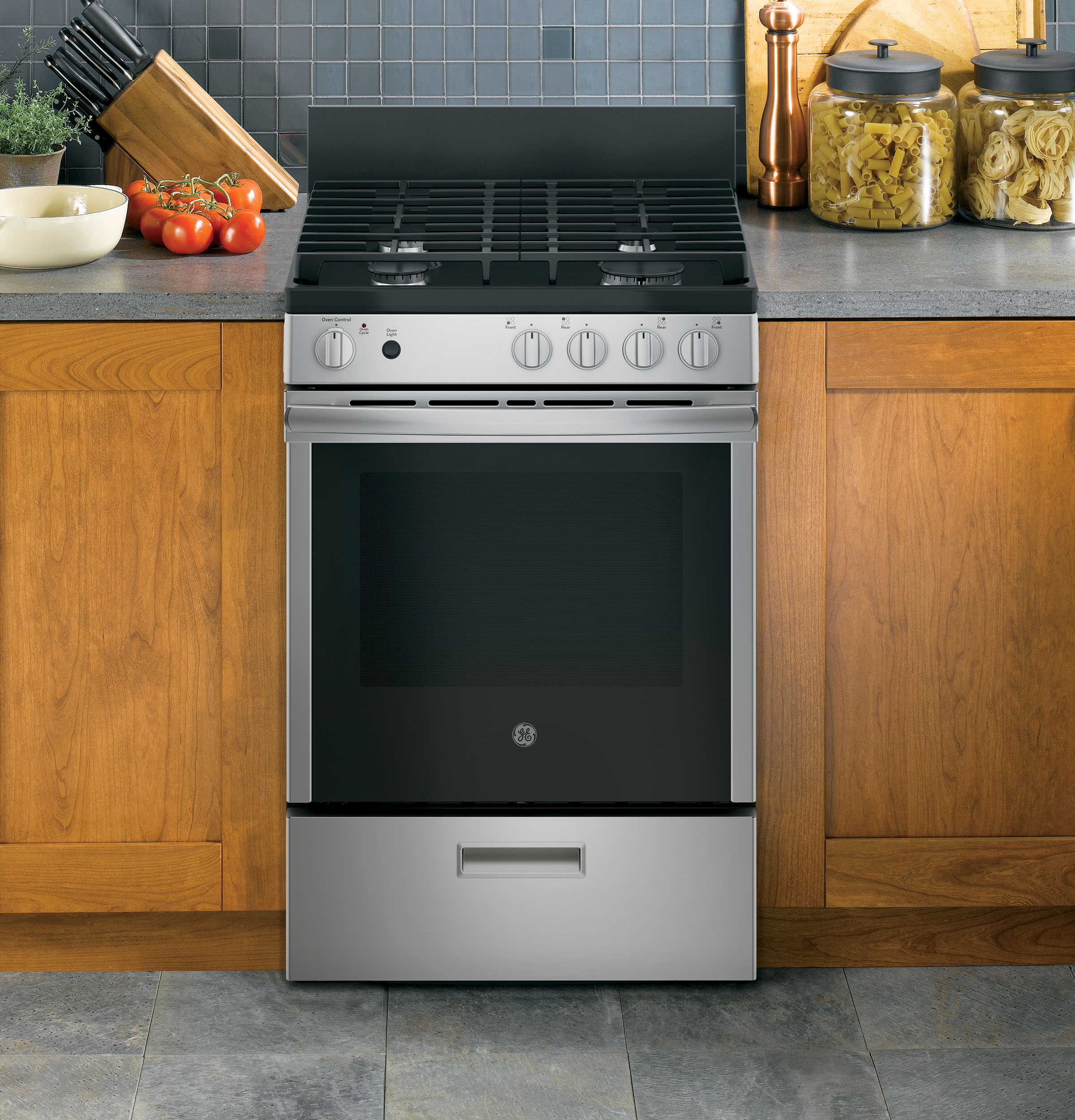 24" Steam Clean Free-Standing/Slide-in Gas Range view 9