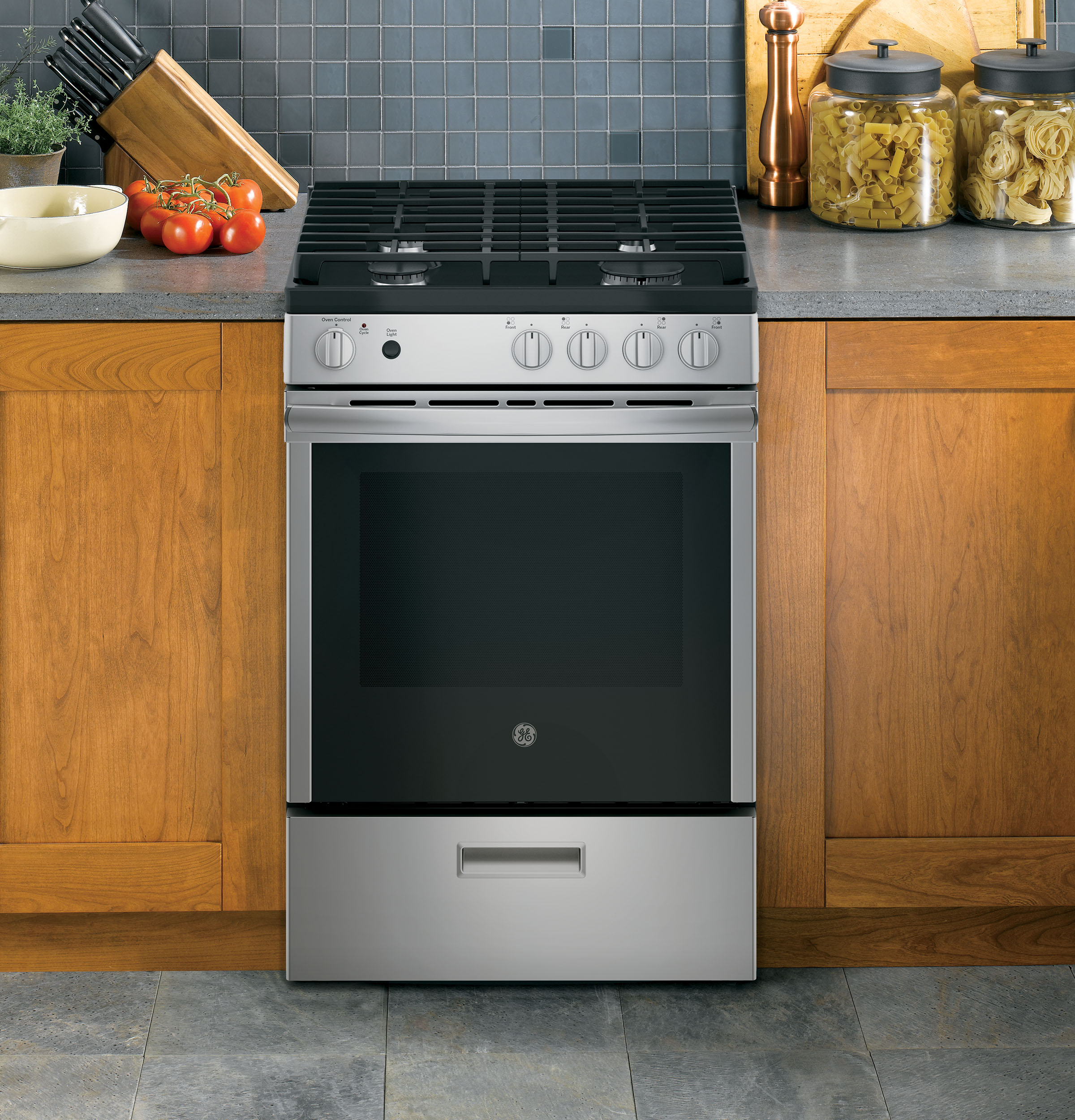 24" Steam Clean Free-Standing/Slide-in Gas Range view 10