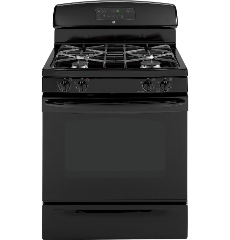 30" Free-Standing Gas Range JGB300DEPBB