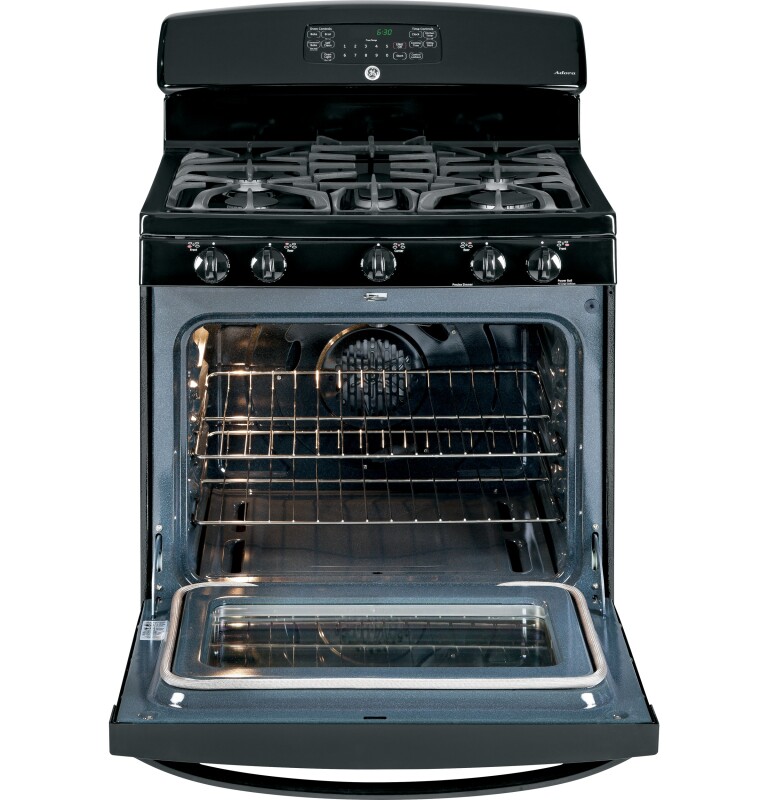 Adora series by GE 30" Free-Standing Gas Range JGB605DETBB, product image 2 of 6