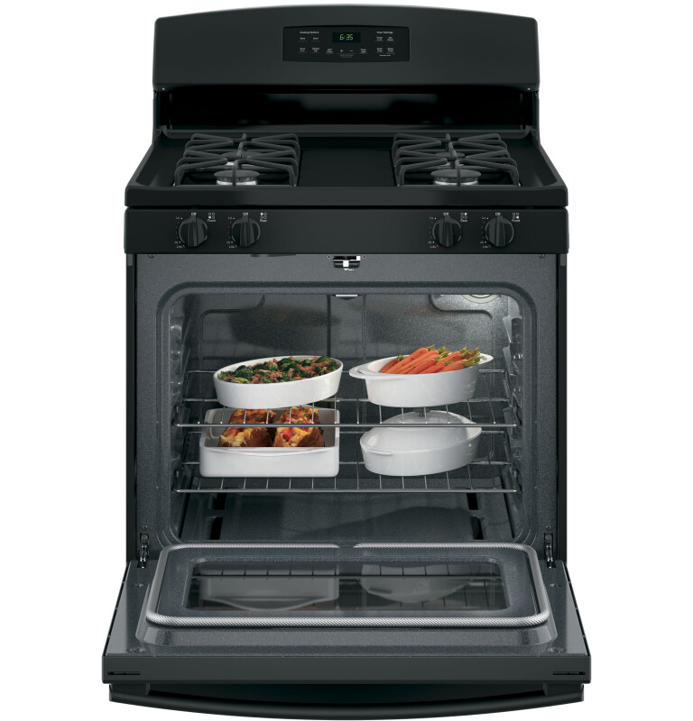 30" Free-Standing Gas Range JGB635DEKBB