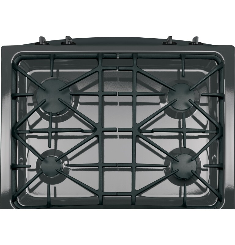 30" Free-Standing Gas Range JGB640DEFBB, product image 4 of 11