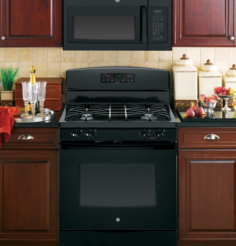 30" Free-Standing Gas Range JGB640DEFBB, product image 5 of 11