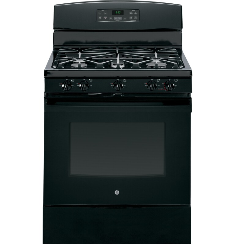 GE 30" Free-Standing Gas Range Black JGB650DEFBB Picture 1