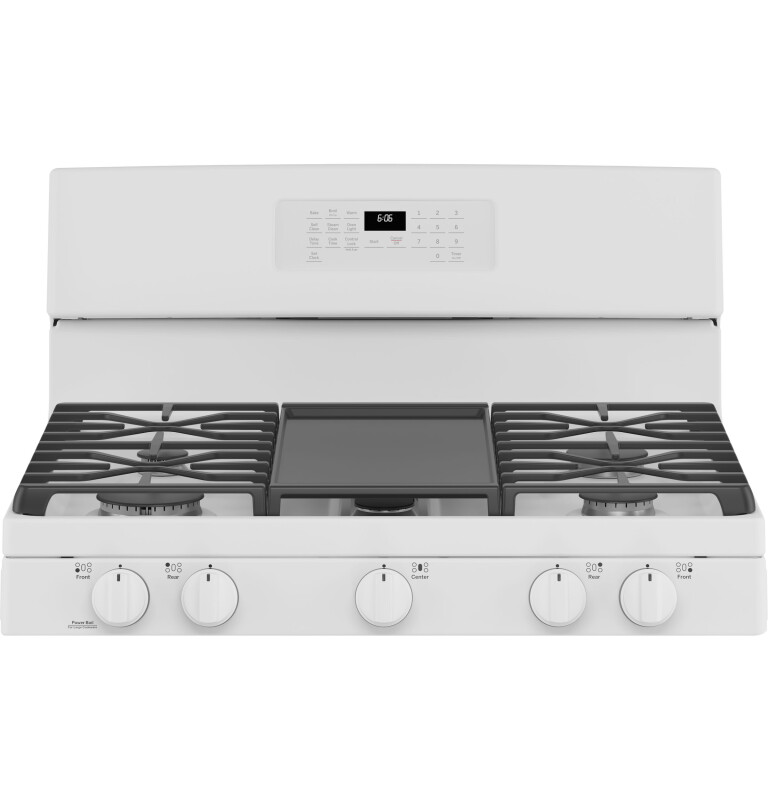 30" Free-Standing Gas Range JGB660DPWW, product image 4 of 8
