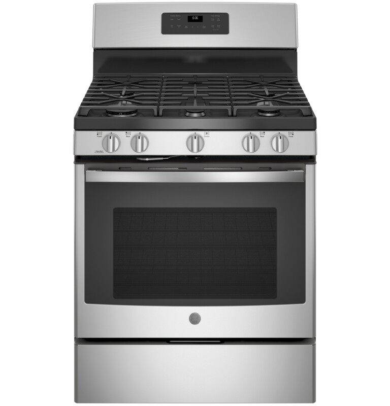 GE 30" Free-Standing Gas Range Stainless Steel JGB660SEJSS Picture 1