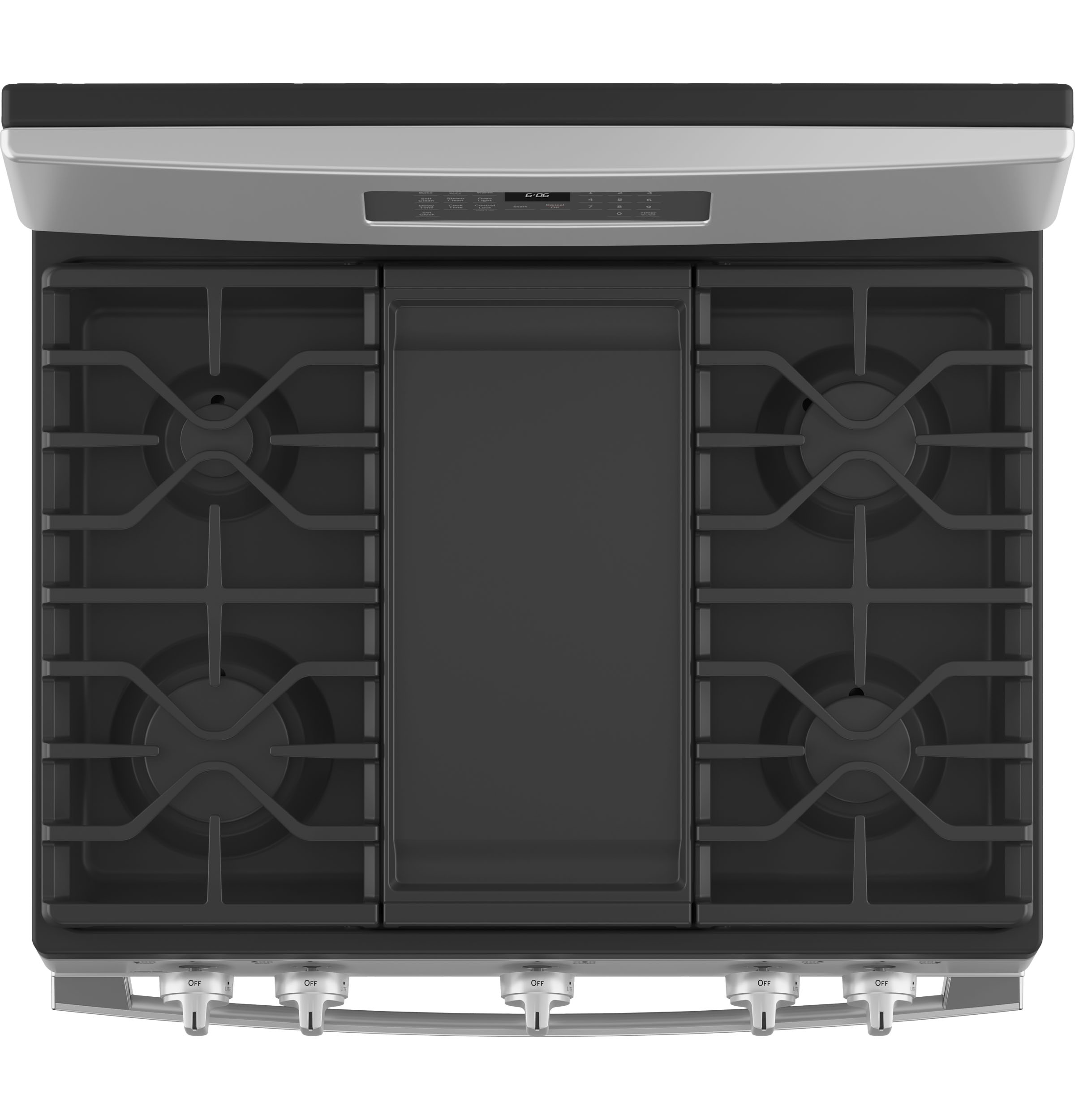30" Free-Standing Gas Fingerprint Resistant Range JGB660YPFS