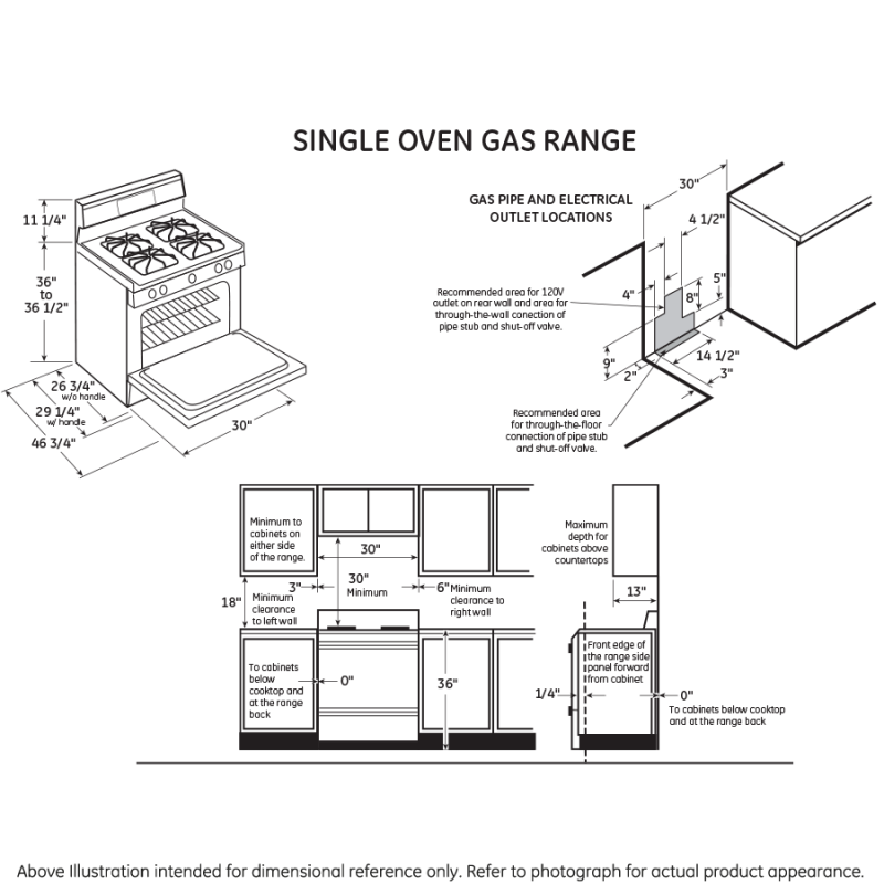 30" Free-Standing Gas Convection Range JGB697EEHES