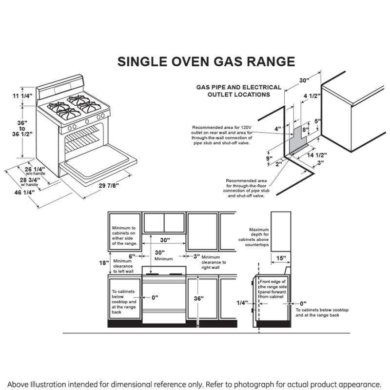 30" Free-Standing Gas Convection Range JGB700BEJTS